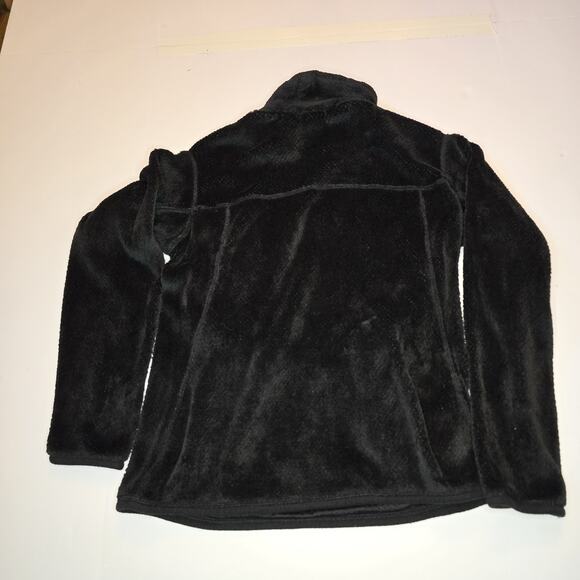Patagonia Womens Black Re-Tool Snap-T Pullover Fuzzy Soft Fleece Jacket Medium - Picture 5 of 5